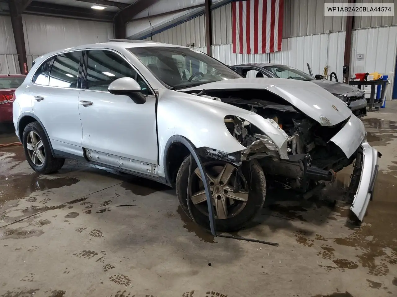 2011 Porsche Cayenne S VIN: WP1AB2A20BLA44574 Lot: 62054345