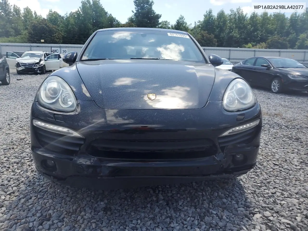 2011 Porsche Cayenne S VIN: WP1AB2A29BLA42077 Lot: 62181095
