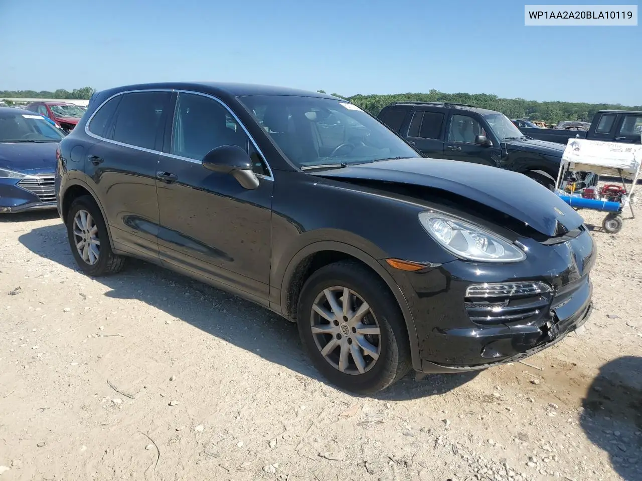 2011 Porsche Cayenne VIN: WP1AA2A20BLA10119 Lot: 62713145