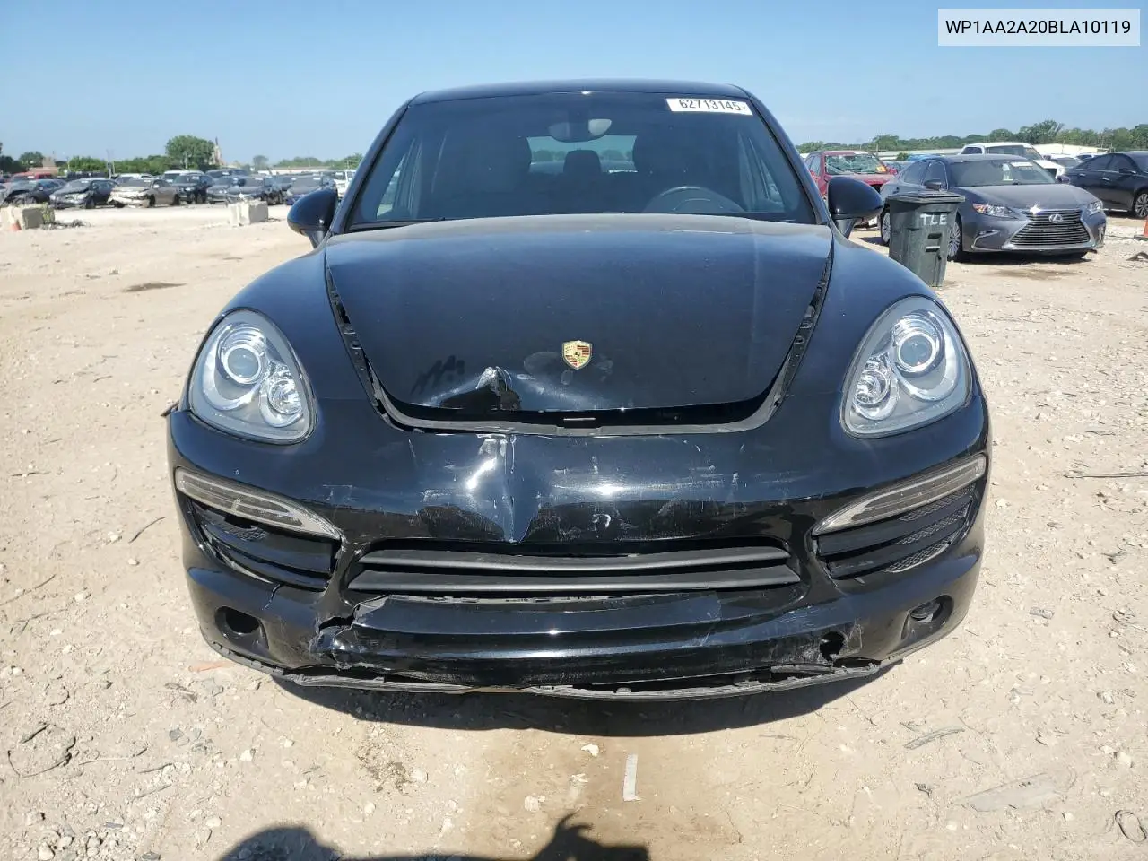 2011 Porsche Cayenne VIN: WP1AA2A20BLA10119 Lot: 62713145