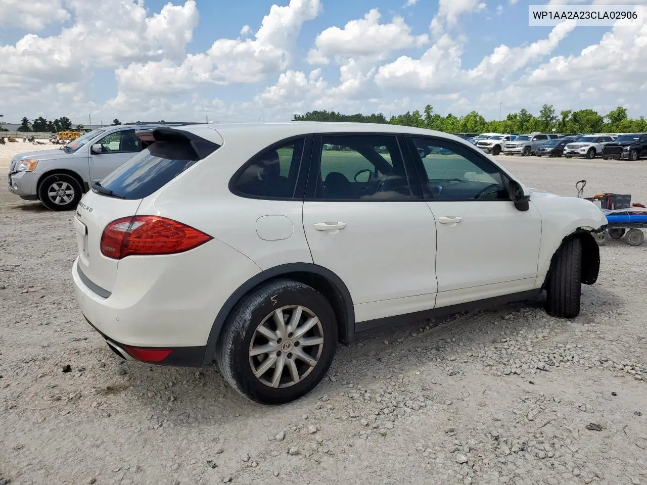 2012 Porsche Cayenne VIN: WP1AA2A23CLA02906 Lot: 61752985
