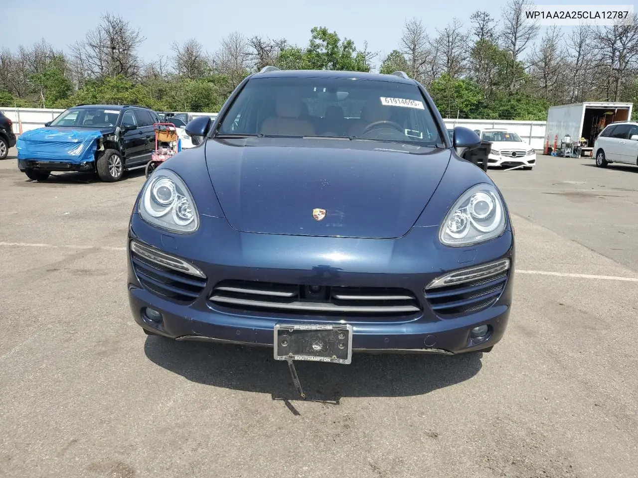 2012 Porsche Cayenne VIN: WP1AA2A25CLA12787 Lot: 61914695