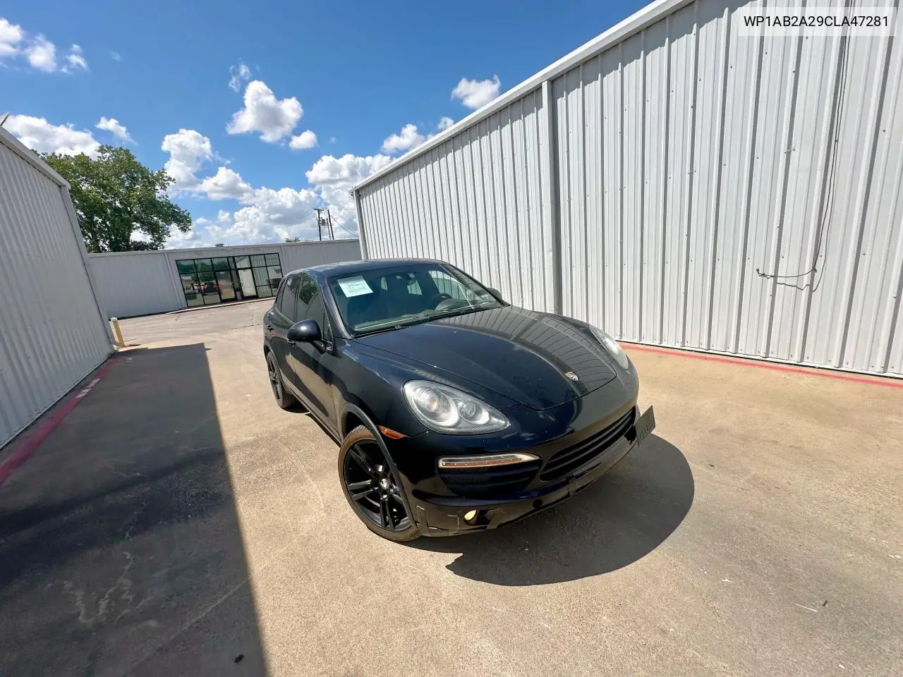 2012 Porsche Cayenne S VIN: WP1AB2A29CLA47281 Lot: 62614235
