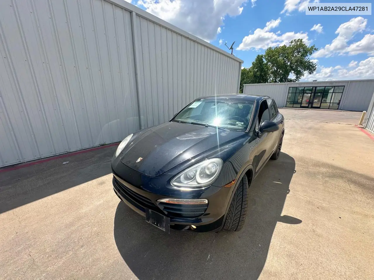 2012 Porsche Cayenne S VIN: WP1AB2A29CLA47281 Lot: 62614235