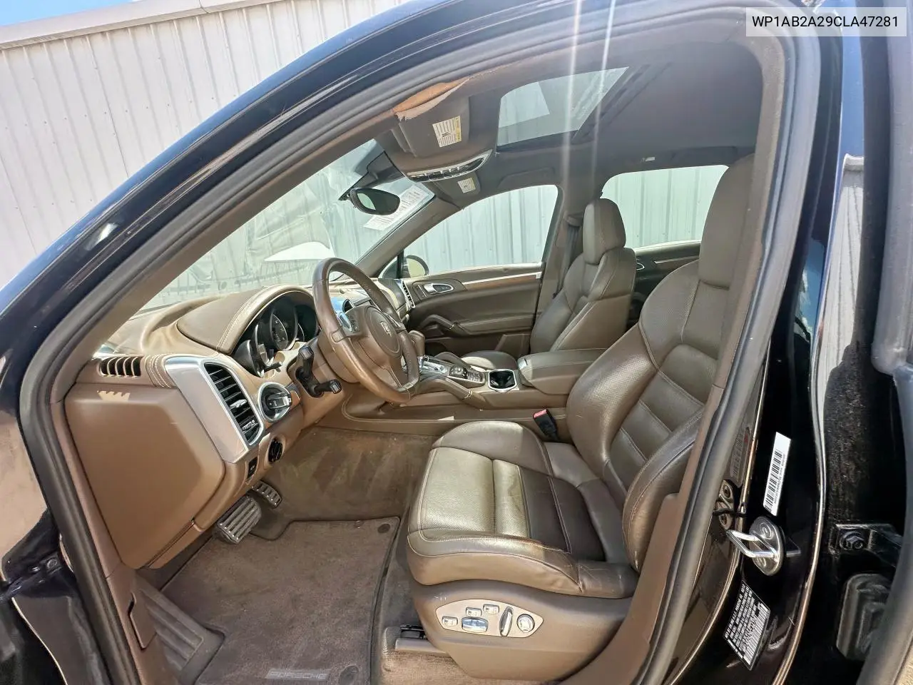 2012 Porsche Cayenne S VIN: WP1AB2A29CLA47281 Lot: 62614235