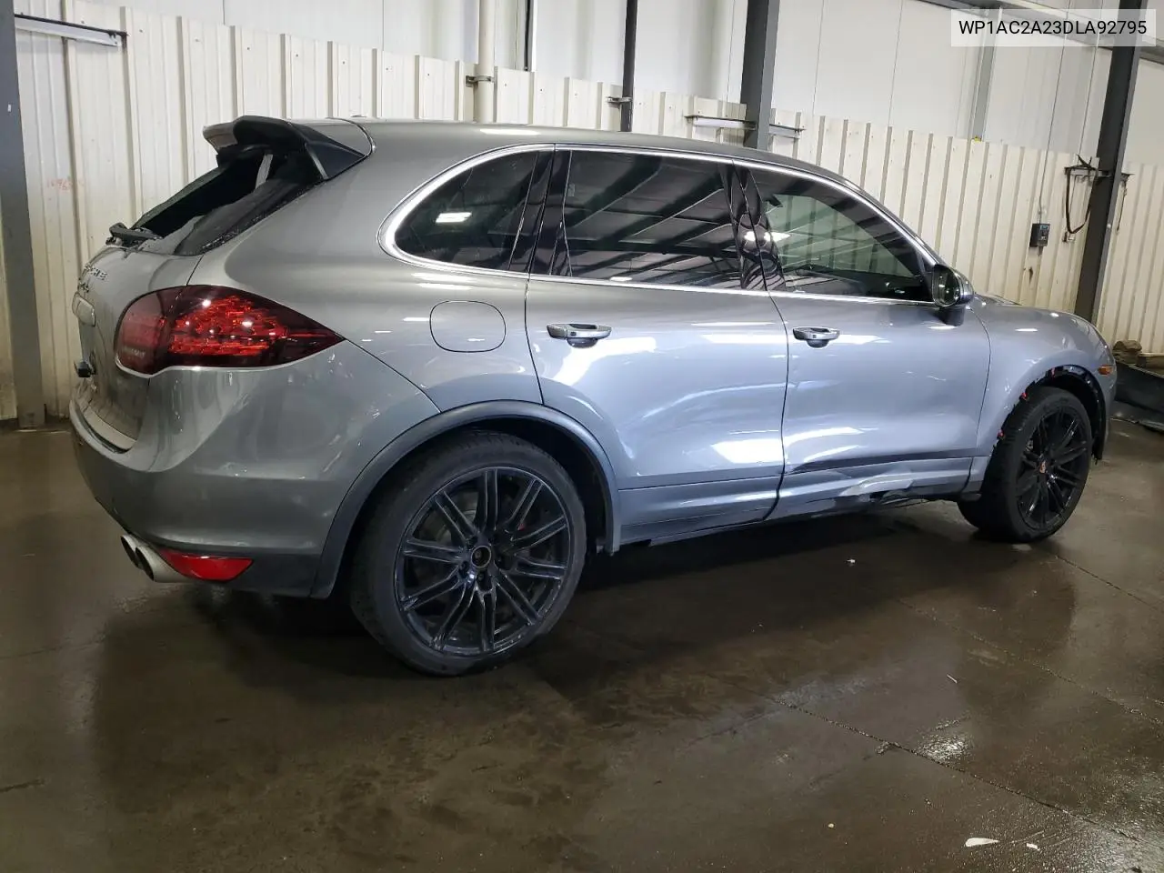 2013 Porsche Cayenne Turbo VIN: WP1AC2A23DLA92795 Lot: 50627705