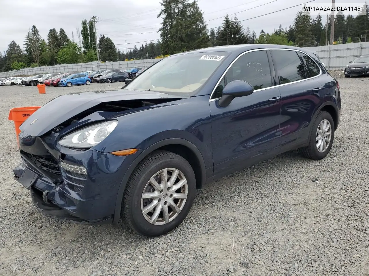 2013 Porsche Cayenne VIN: WP1AA2A29DLA11451 Lot: 56990295