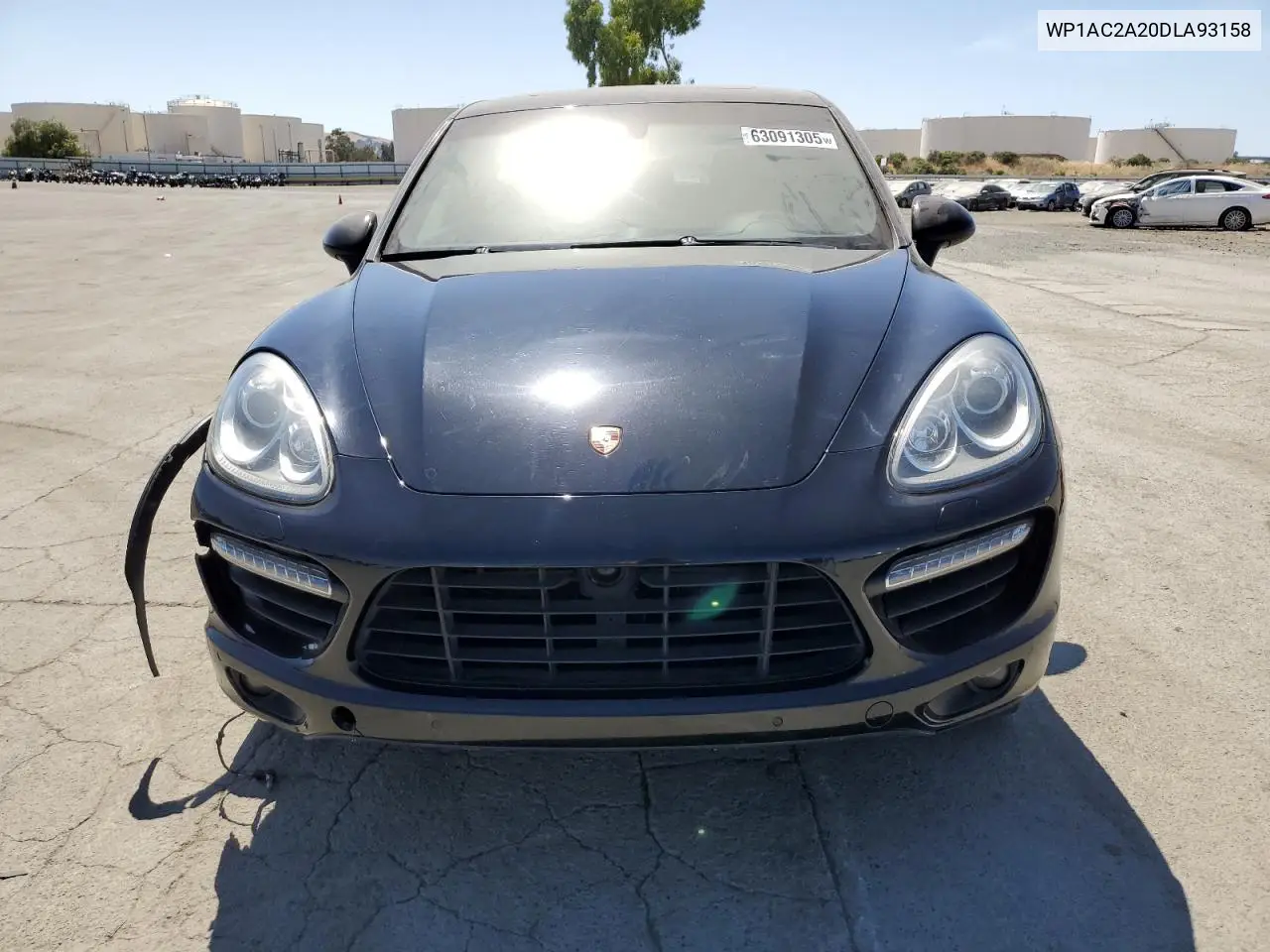 2013 Porsche Cayenne Turbo VIN: WP1AC2A20DLA93158 Lot: 63091305