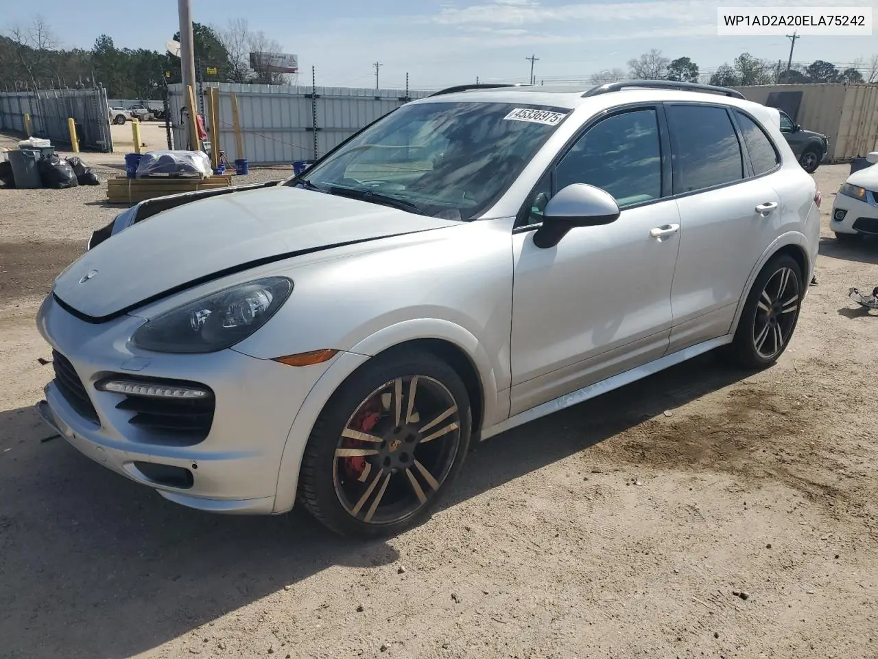 2014 Porsche Cayenne Gts VIN: WP1AD2A20ELA75242 Lot: 45336975