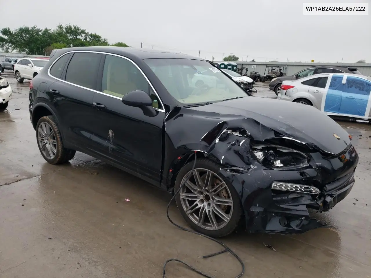 2014 Porsche Cayenne S VIN: WP1AB2A26ELA57222 Lot: 51874345