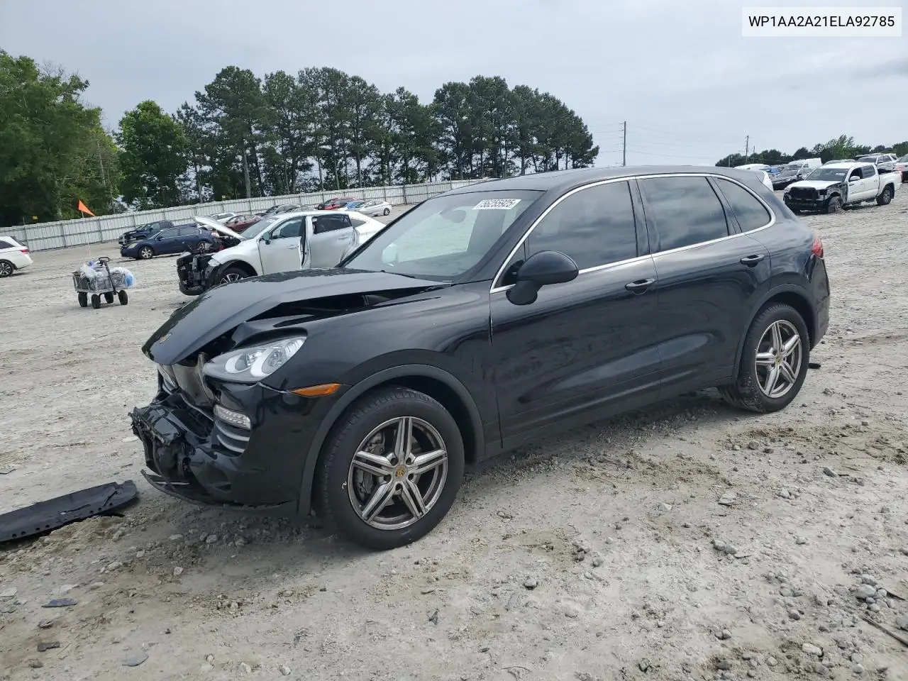 2014 Porsche Cayenne VIN: WP1AA2A21ELA92785 Lot: 56255925
