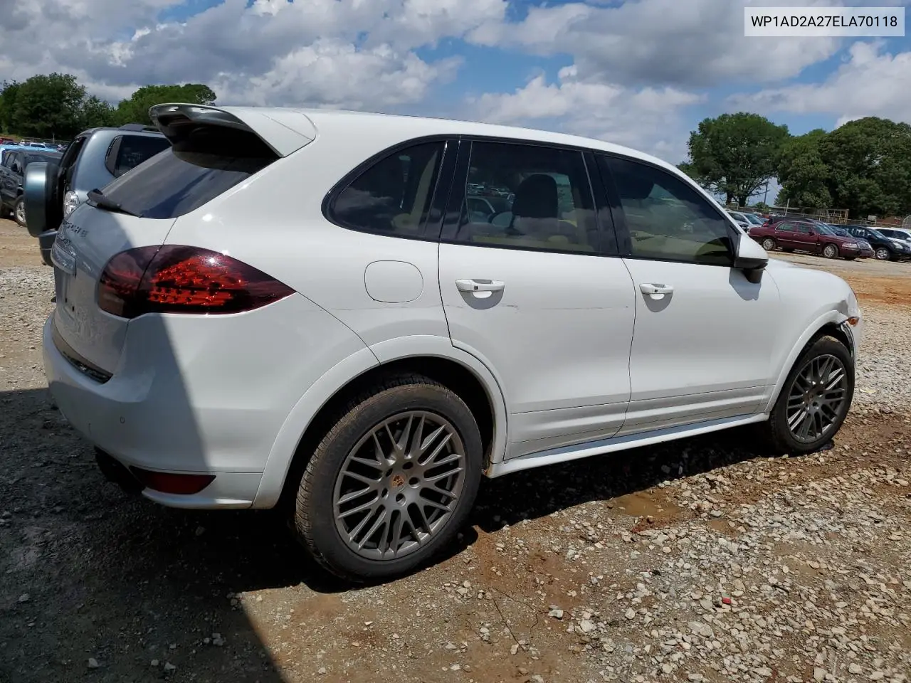 2014 Porsche Cayenne Gts VIN: WP1AD2A27ELA70118 Lot: 56405945