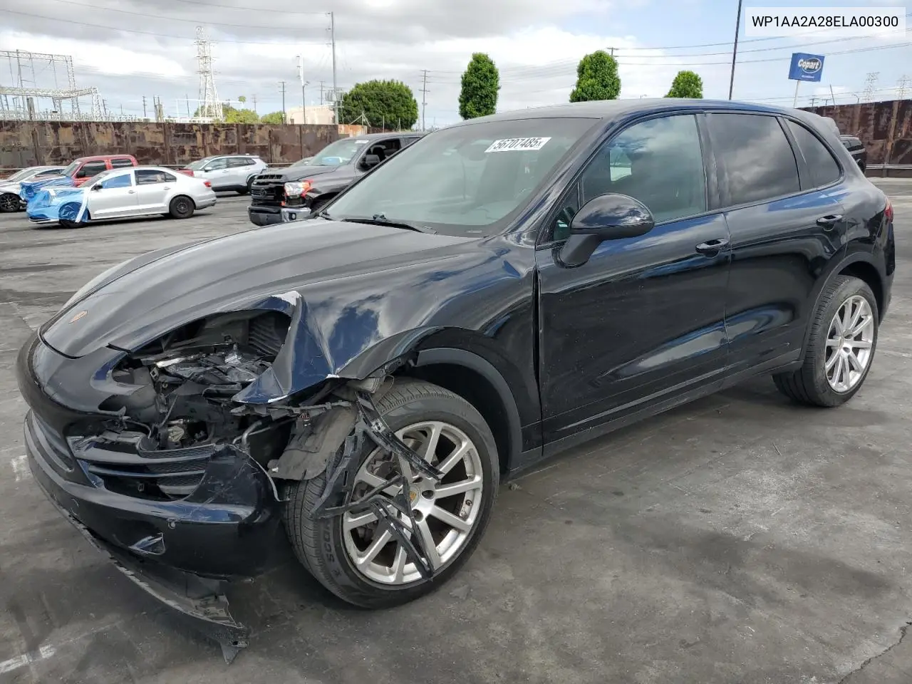 2014 Porsche Cayenne VIN: WP1AA2A28ELA00300 Lot: 56707485