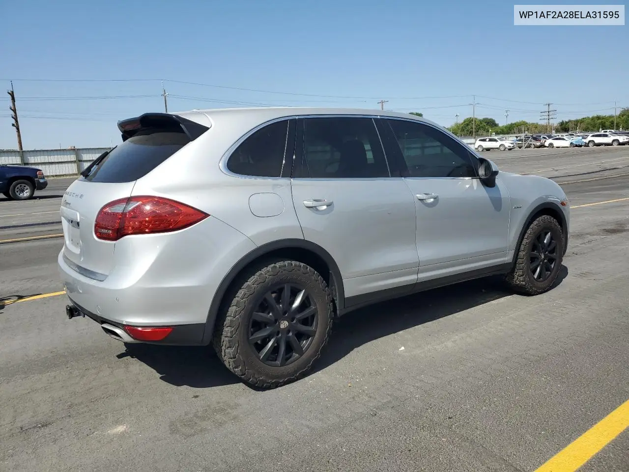 2014 Porsche Cayenne VIN: WP1AF2A28ELA31595 Lot: 61804025