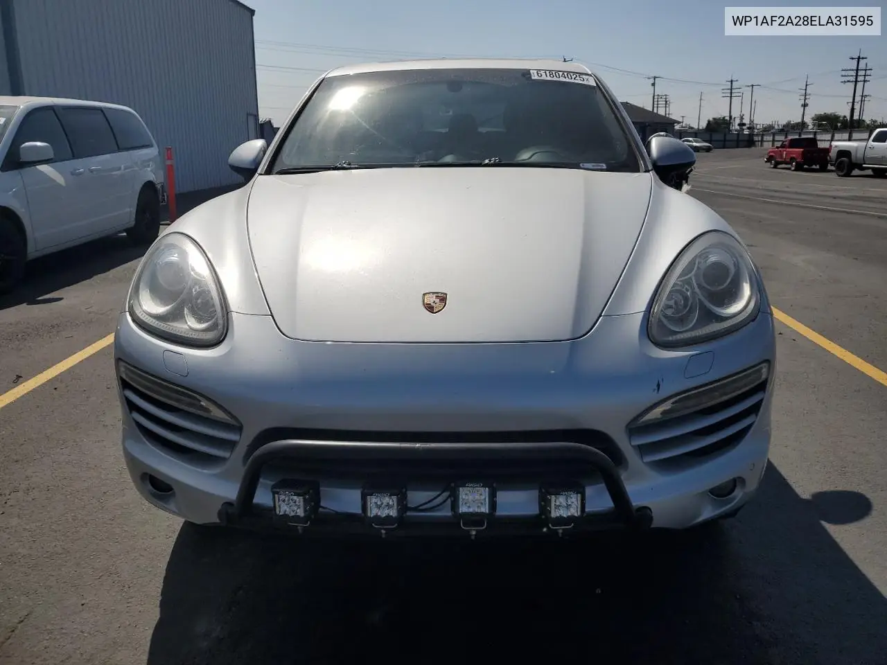2014 Porsche Cayenne VIN: WP1AF2A28ELA31595 Lot: 61804025