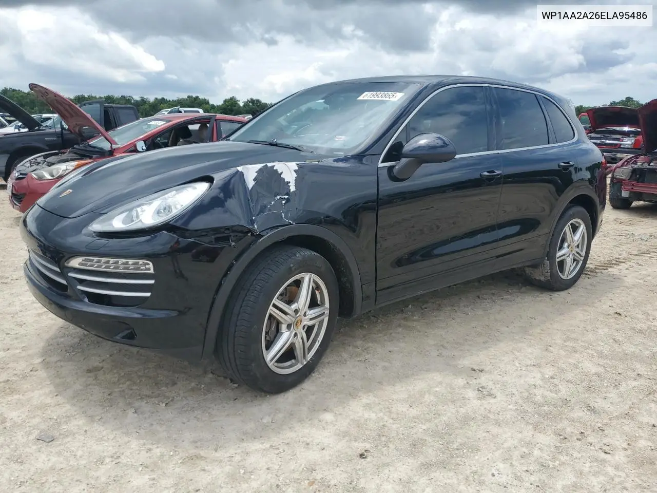 2014 Porsche Cayenne VIN: WP1AA2A26ELA95486 Lot: 61993865