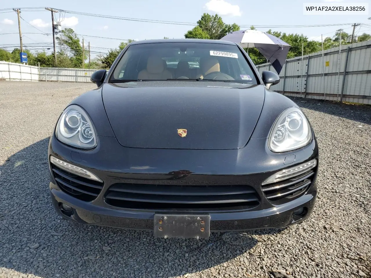 2014 Porsche Cayenne VIN: WP1AF2A2XELA38256 Lot: 62299895