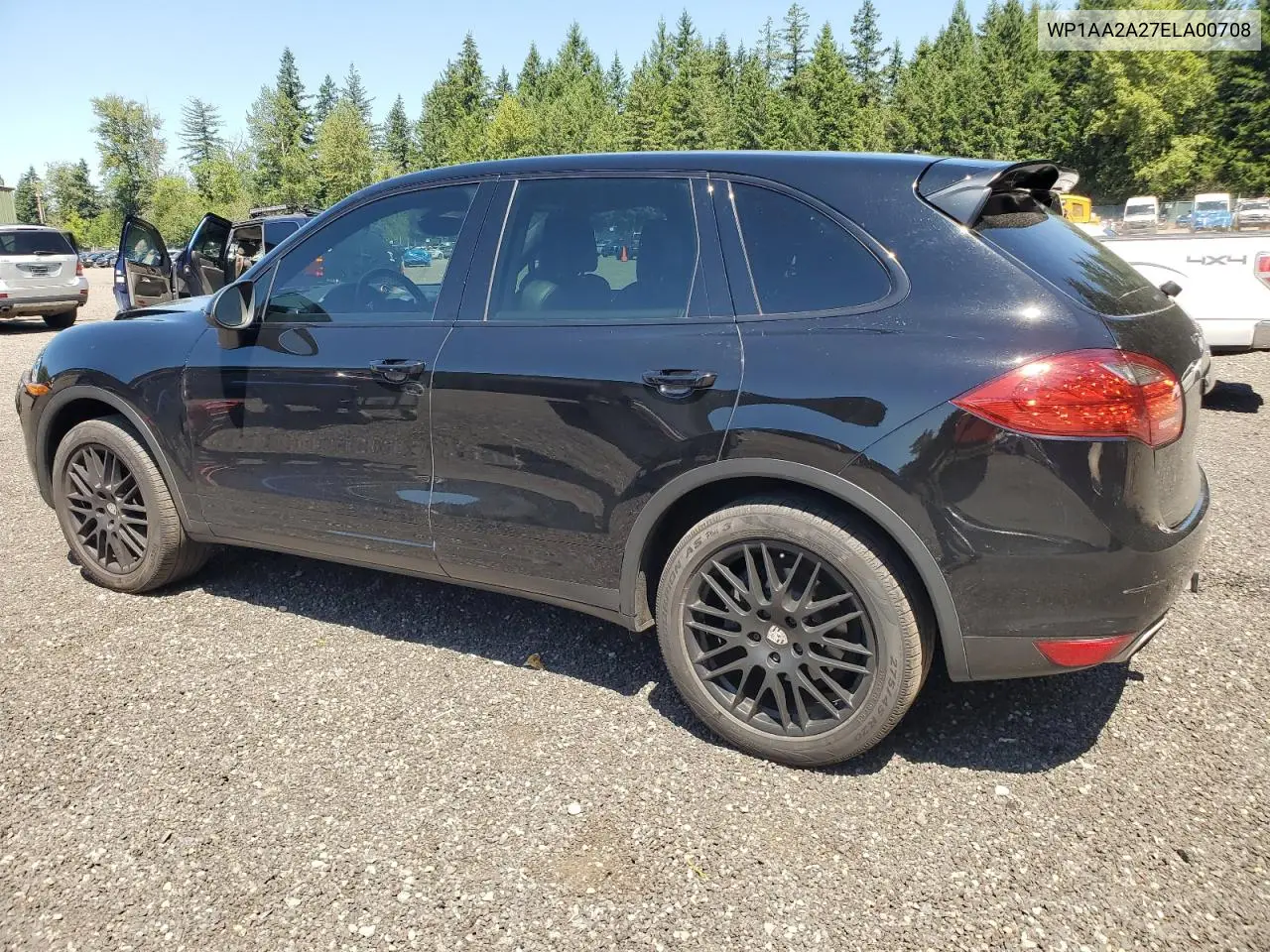 2014 Porsche Cayenne VIN: WP1AA2A27ELA00708 Lot: 62966705