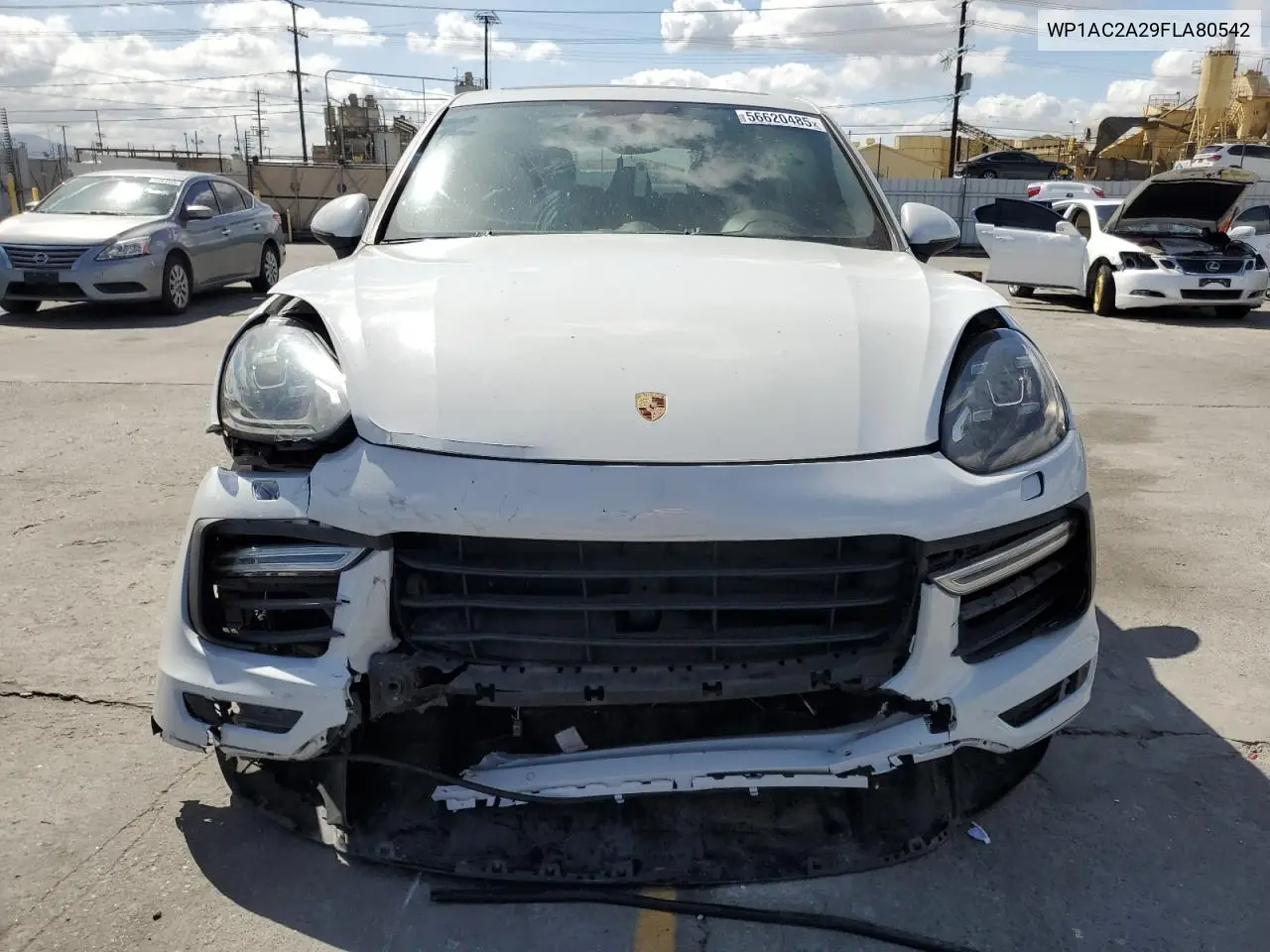 2015 Porsche Cayenne Turbo VIN: WP1AC2A29FLA80542 Lot: 56620485