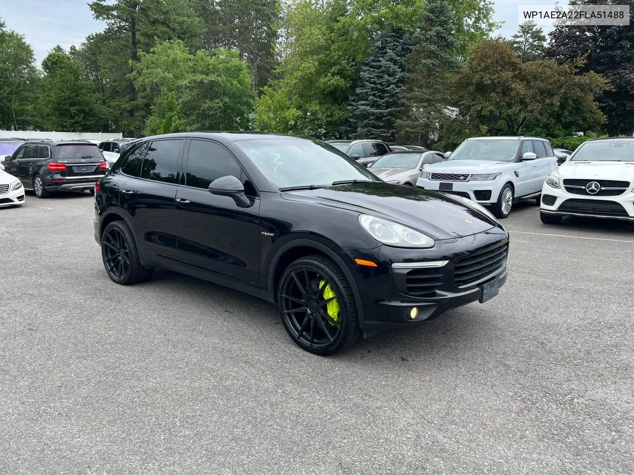2015 Porsche Cayenne Se Hybrid VIN: WP1AE2A22FLA51488 Lot: 63196055