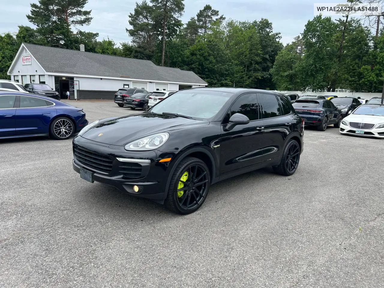 2015 Porsche Cayenne Se Hybrid VIN: WP1AE2A22FLA51488 Lot: 63196055