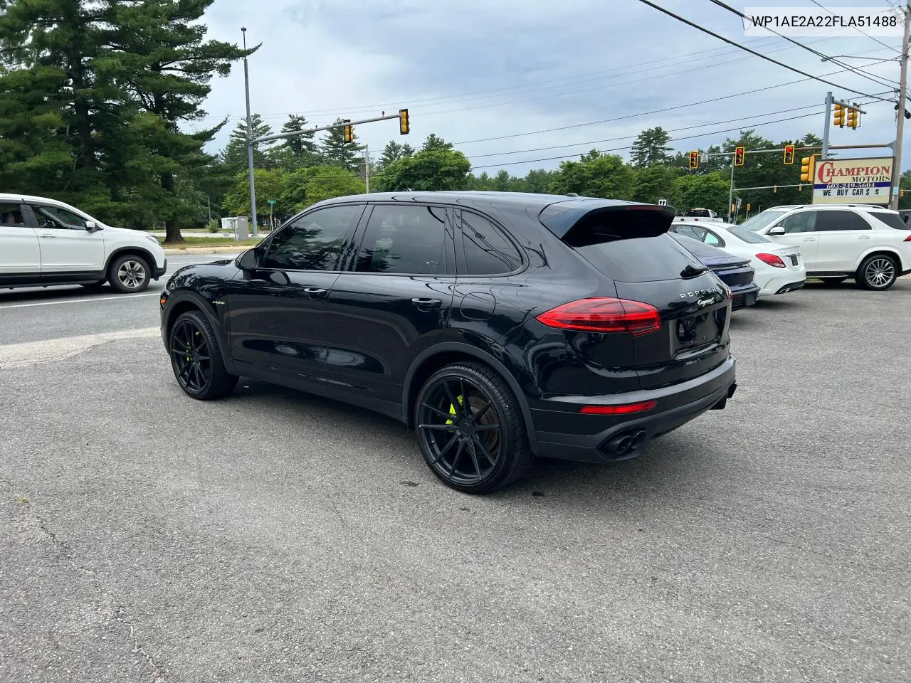 2015 Porsche Cayenne Se Hybrid VIN: WP1AE2A22FLA51488 Lot: 63196055