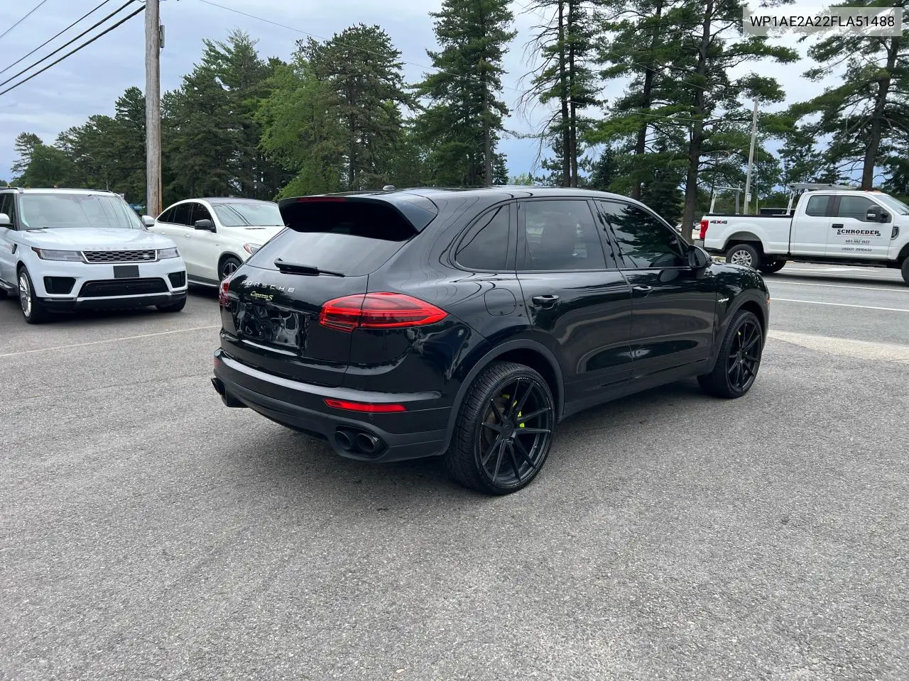 2015 Porsche Cayenne Se Hybrid VIN: WP1AE2A22FLA51488 Lot: 63196055