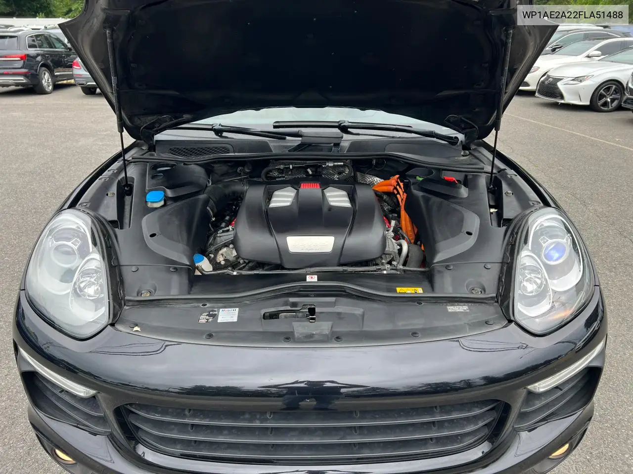 2015 Porsche Cayenne Se Hybrid VIN: WP1AE2A22FLA51488 Lot: 63196055