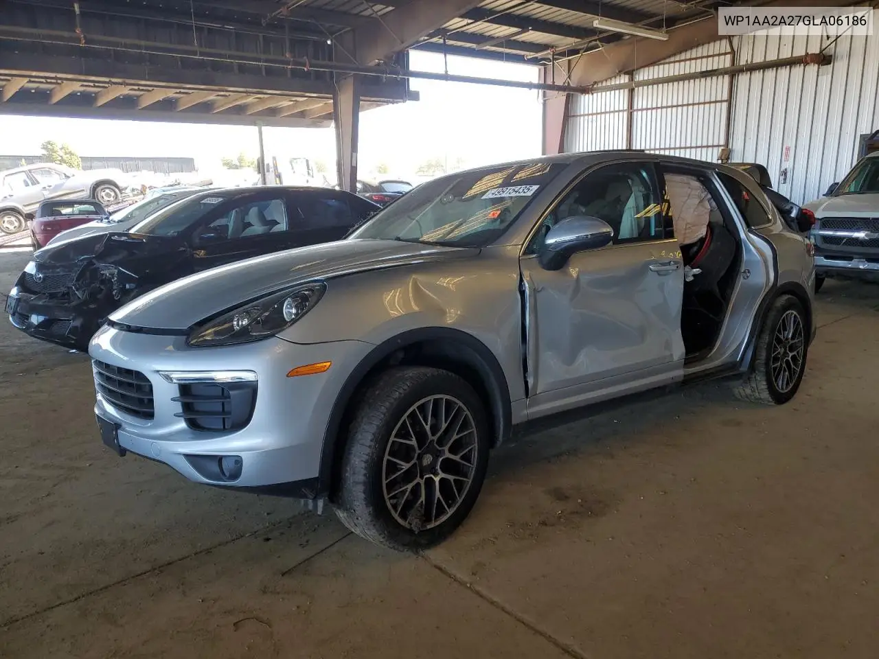 2016 Porsche Cayenne VIN: WP1AA2A27GLA06186 Lot: 49915435