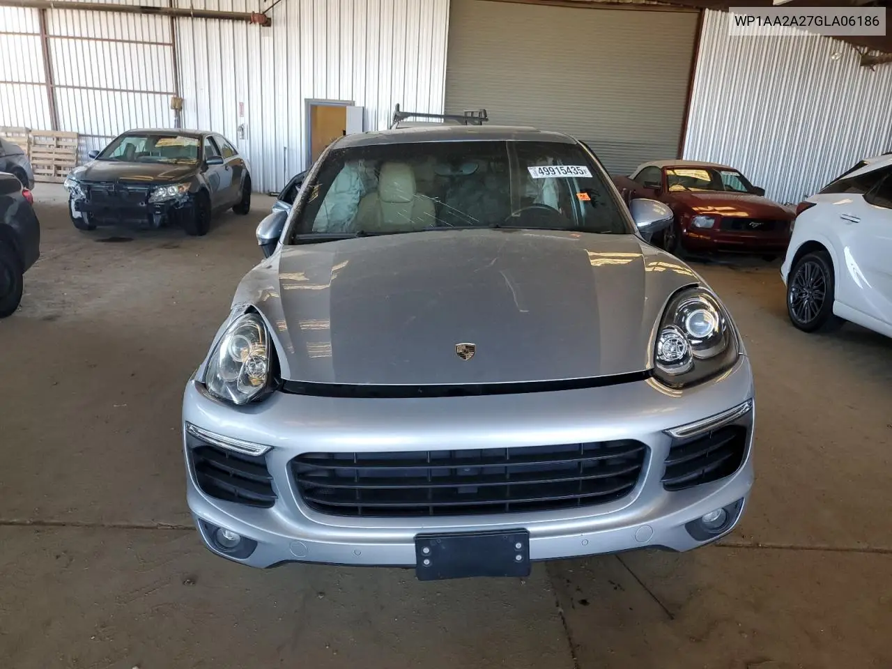 2016 Porsche Cayenne VIN: WP1AA2A27GLA06186 Lot: 49915435