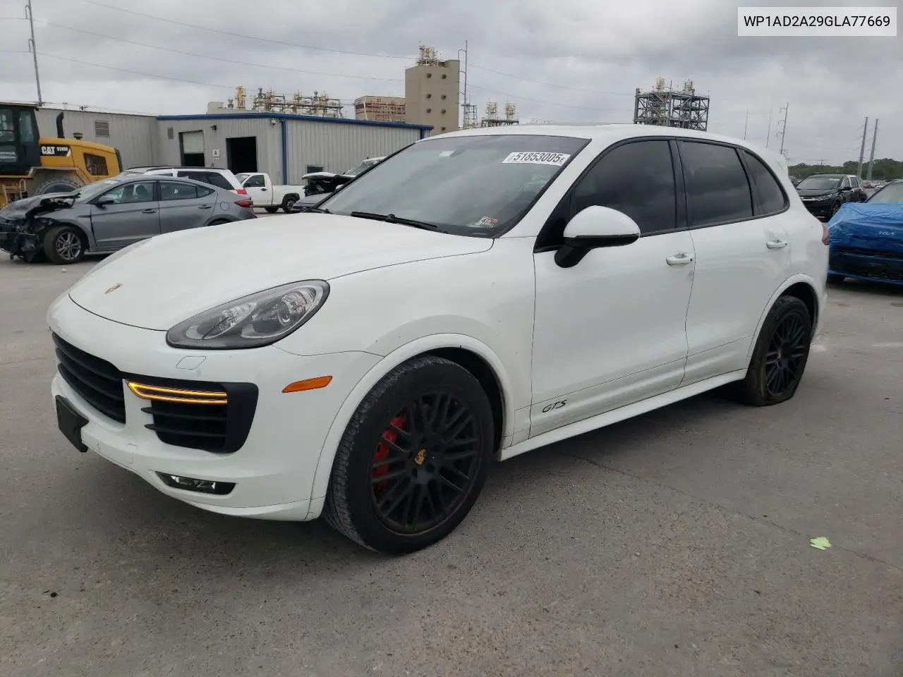 2016 Porsche Cayenne Gts VIN: WP1AD2A29GLA77669 Lot: 51853005