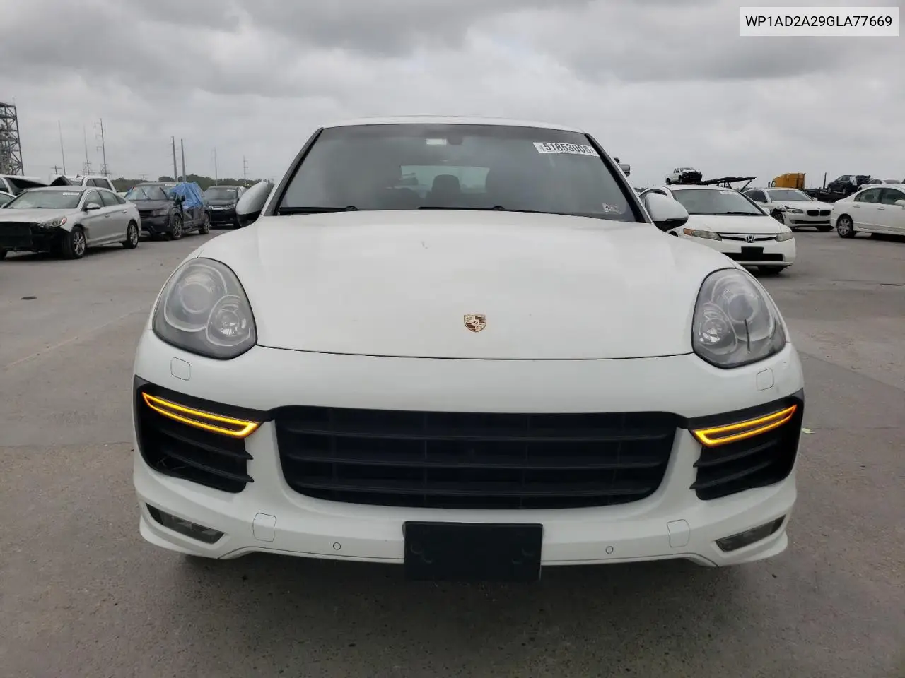 2016 Porsche Cayenne Gts VIN: WP1AD2A29GLA77669 Lot: 51853005