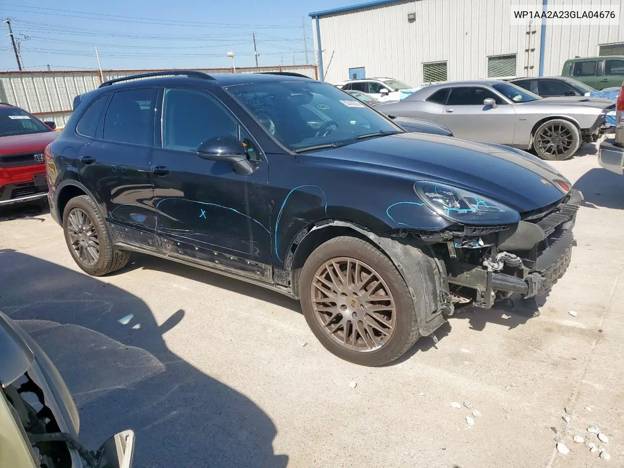 2016 Porsche Cayenne VIN: WP1AA2A23GLA04676 Lot: 52430805