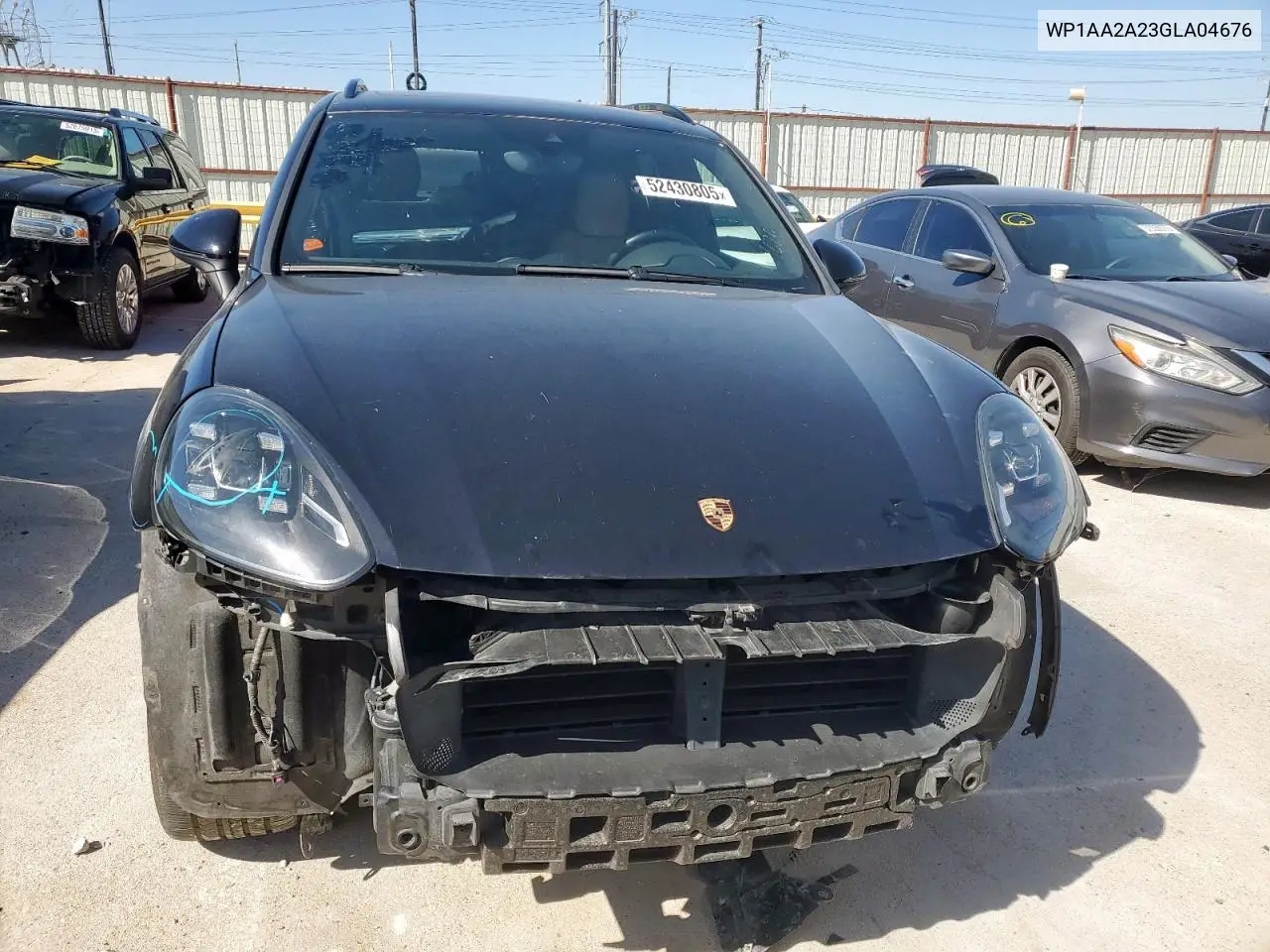 2016 Porsche Cayenne VIN: WP1AA2A23GLA04676 Lot: 52430805