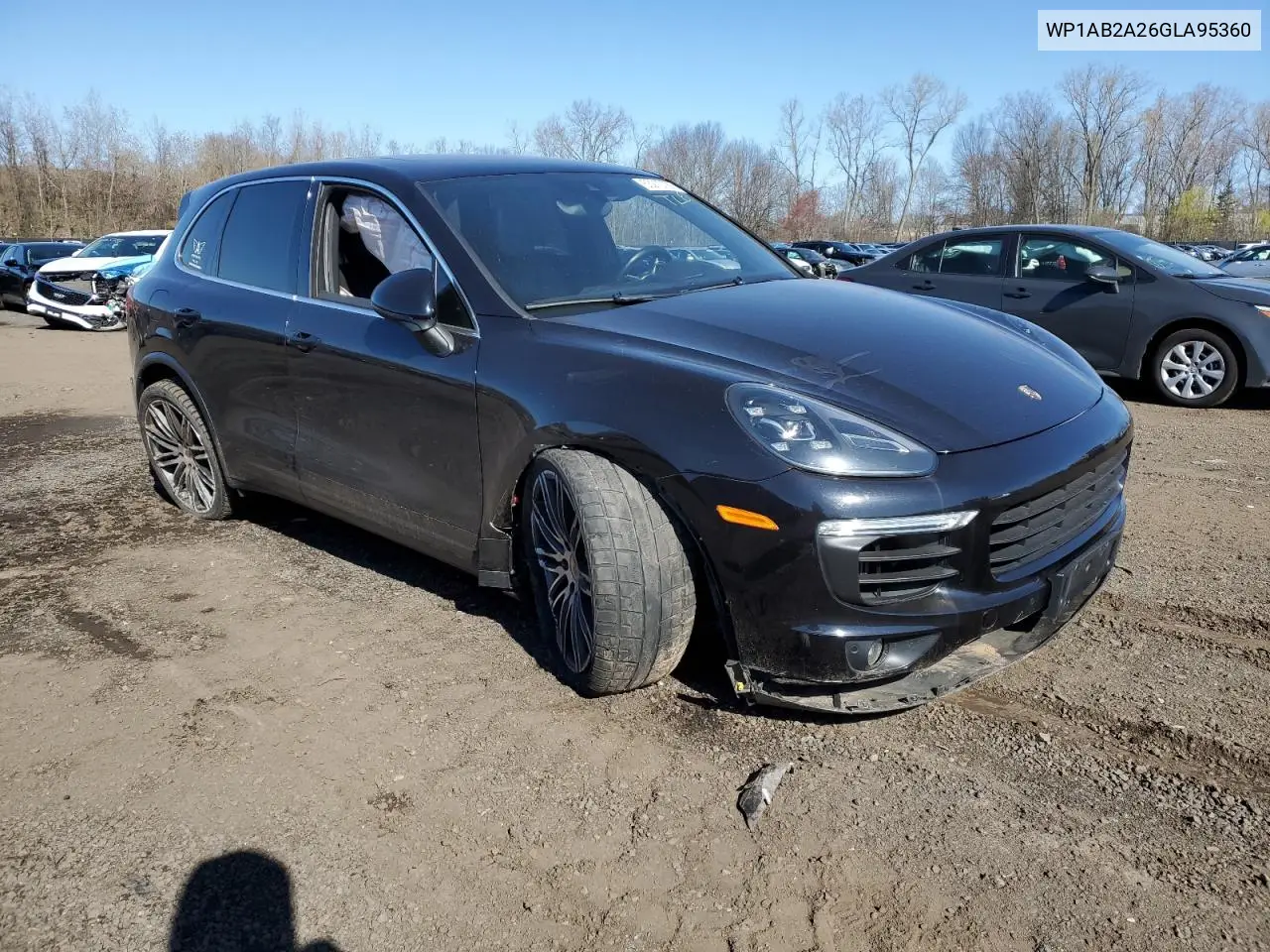 2016 Porsche Cayenne S VIN: WP1AB2A26GLA95360 Lot: 53270765