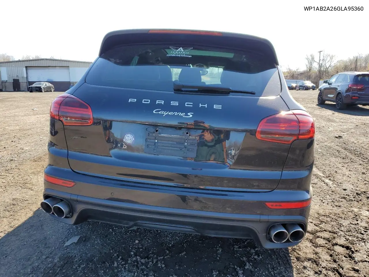 2016 Porsche Cayenne S VIN: WP1AB2A26GLA95360 Lot: 53270765
