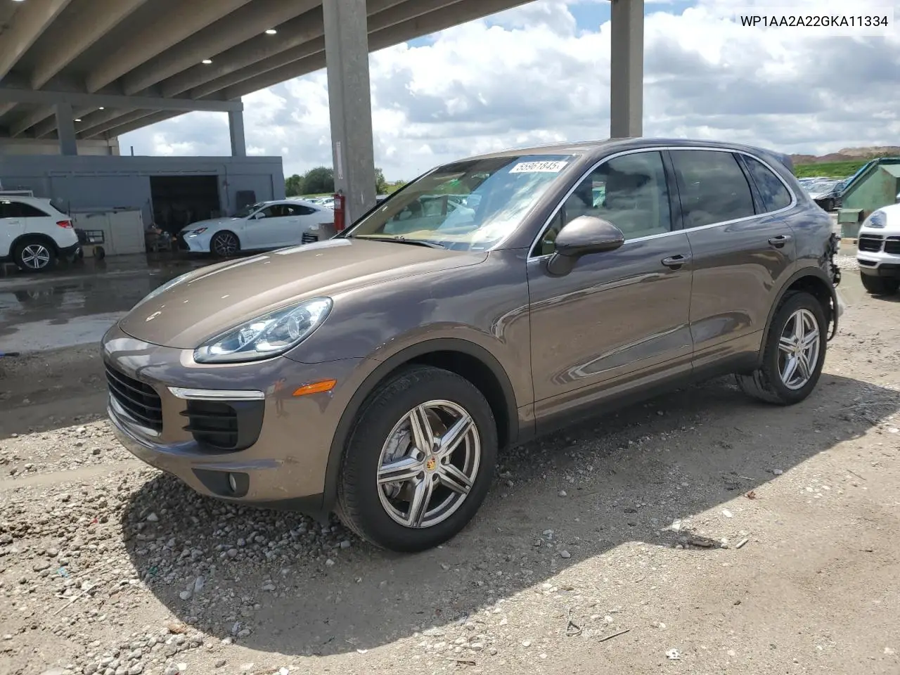 2016 Porsche Cayenne VIN: WP1AA2A22GKA11334 Lot: 55961845