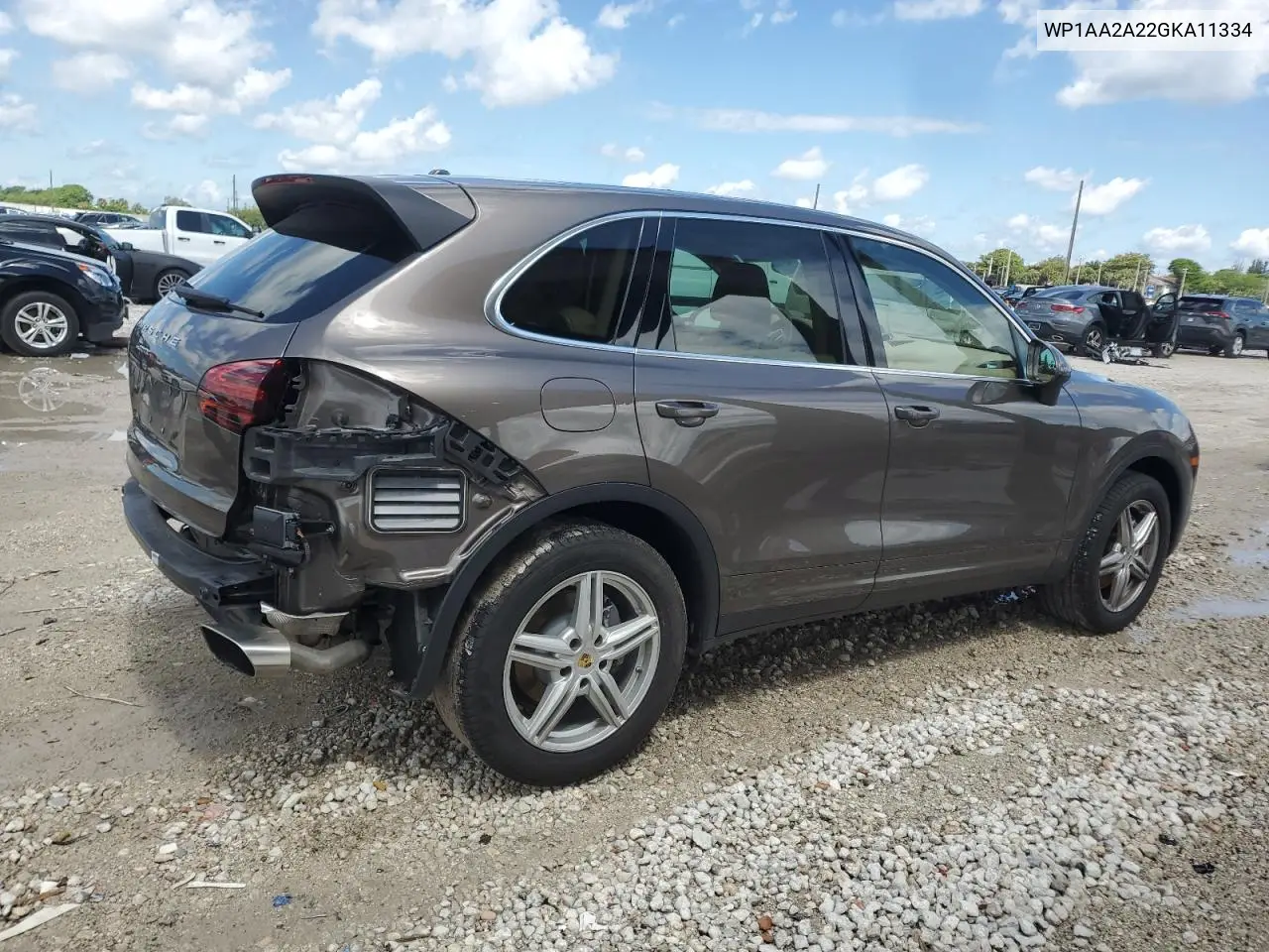 2016 Porsche Cayenne VIN: WP1AA2A22GKA11334 Lot: 55961845