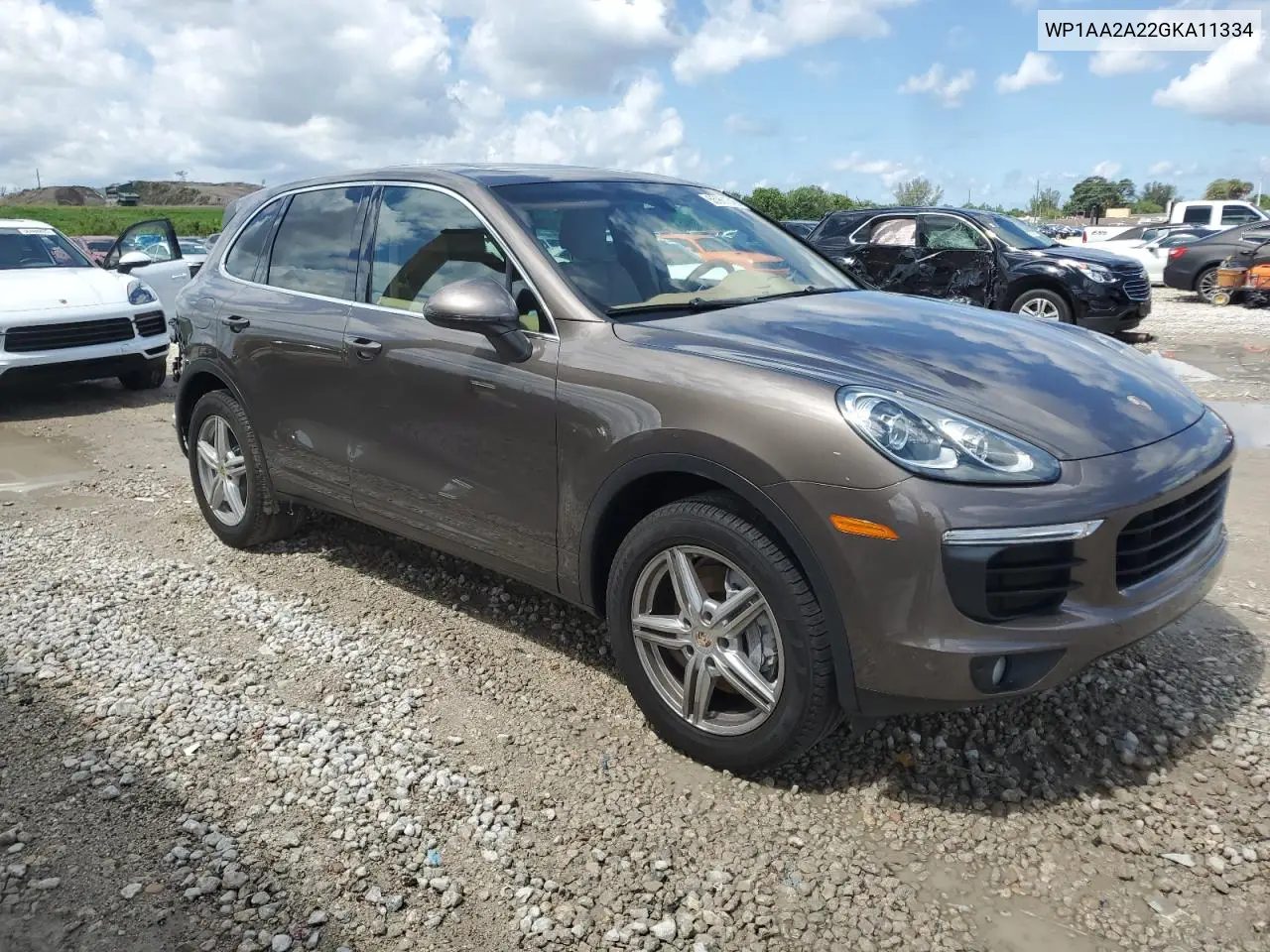 2016 Porsche Cayenne VIN: WP1AA2A22GKA11334 Lot: 55961845