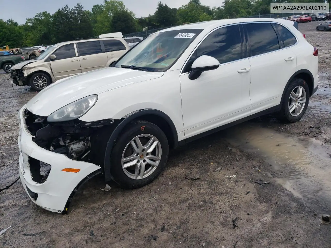 2016 Porsche Cayenne VIN: WP1AA2A29GLA02110 Lot: 56435035