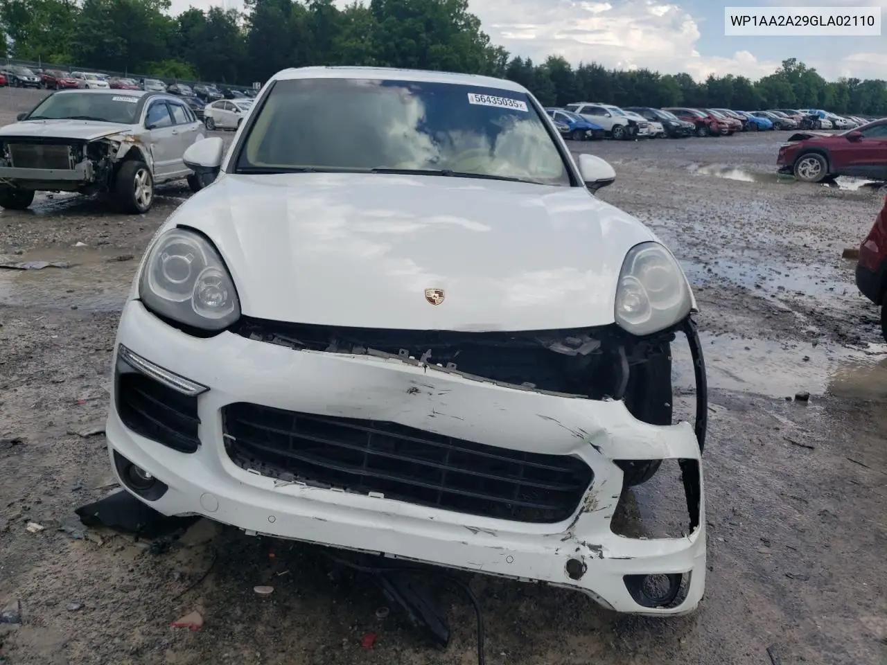 2016 Porsche Cayenne VIN: WP1AA2A29GLA02110 Lot: 56435035