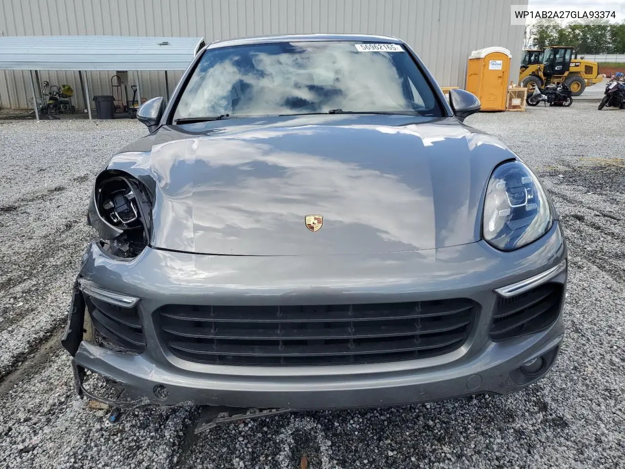 2016 Porsche Cayenne S VIN: WP1AB2A27GLA93374 Lot: 56962165