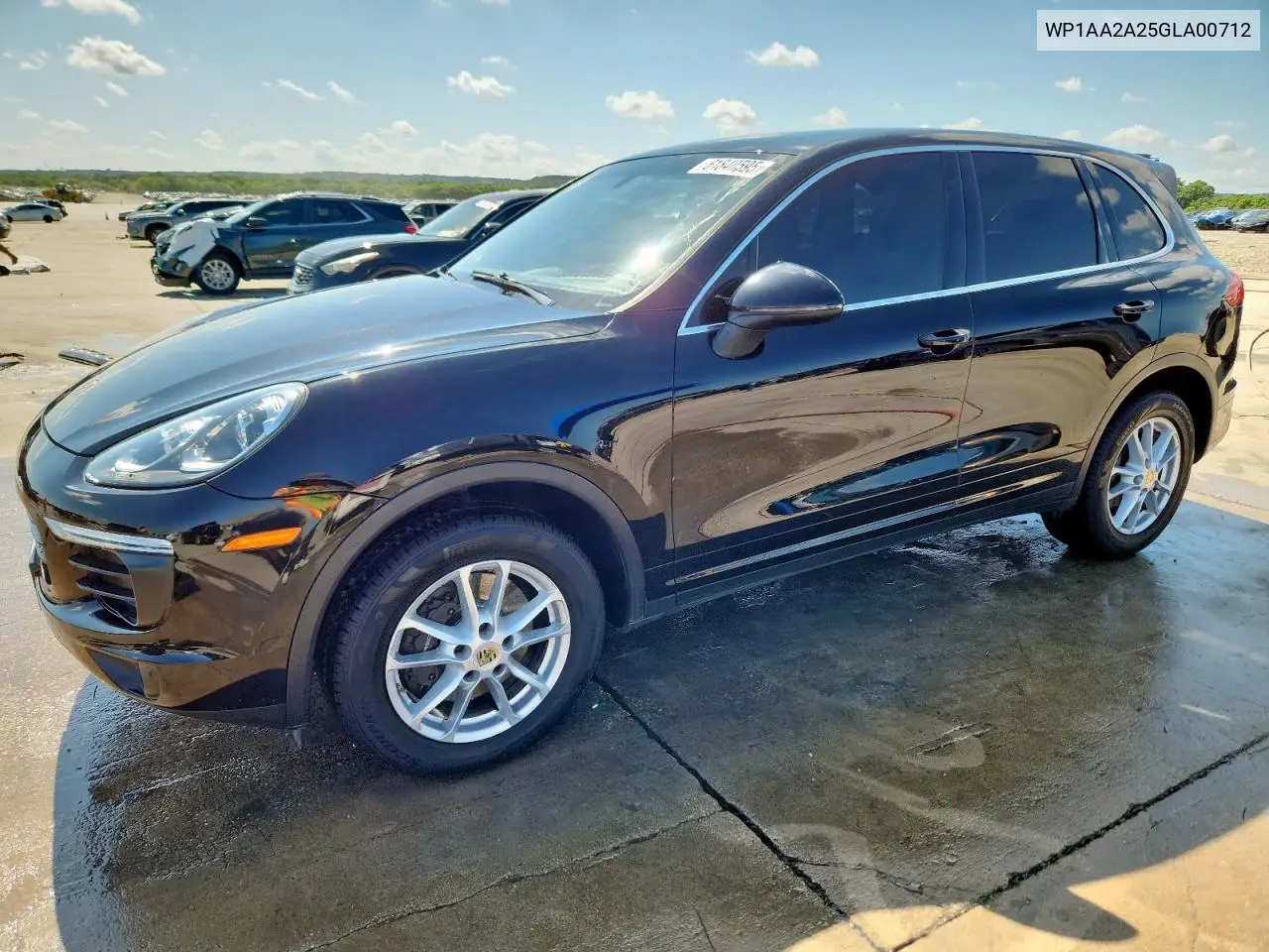 2016 Porsche Cayenne VIN: WP1AA2A25GLA00712 Lot: 61840595