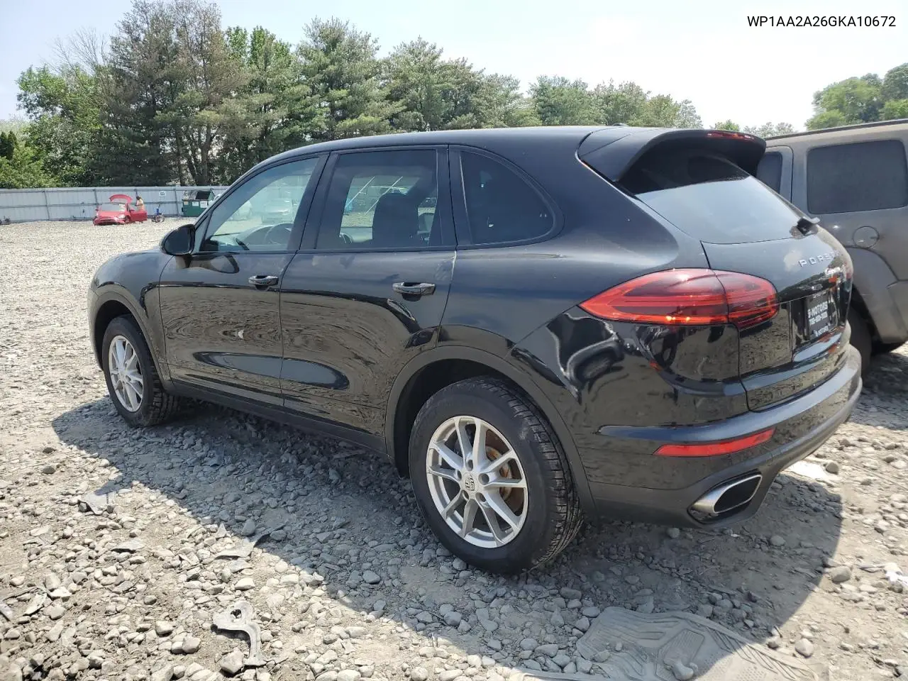 2016 Porsche Cayenne VIN: WP1AA2A26GKA10672 Lot: 61855655