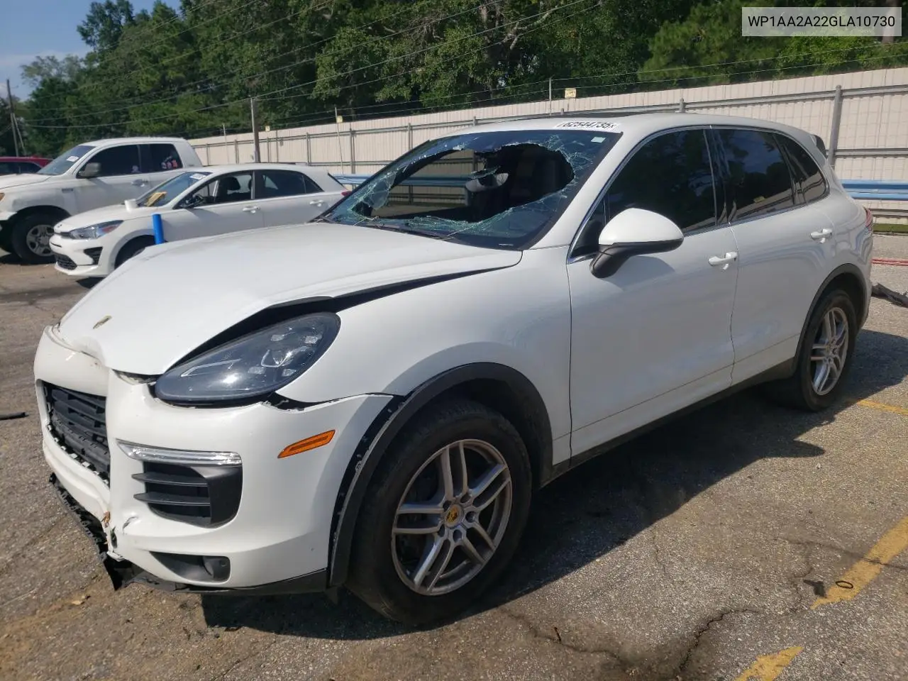 2016 Porsche Cayenne VIN: WP1AA2A22GLA10730 Lot: 62544735