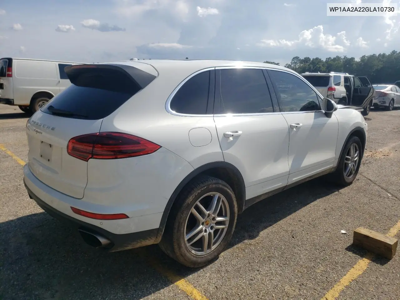 2016 Porsche Cayenne VIN: WP1AA2A22GLA10730 Lot: 62544735