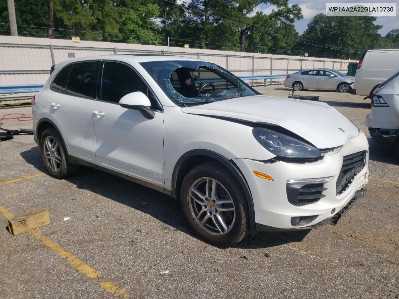 2016 Porsche Cayenne VIN: WP1AA2A22GLA10730 Lot: 62544735