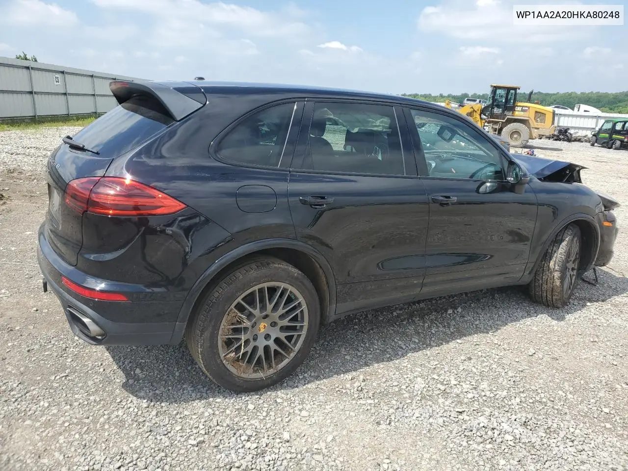 2017 Porsche Cayenne VIN: WP1AA2A20HKA80248 Lot: 56482555