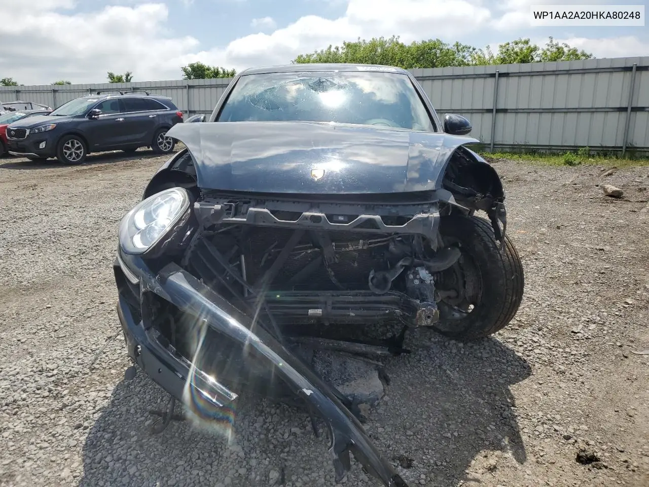 2017 Porsche Cayenne VIN: WP1AA2A20HKA80248 Lot: 56482555