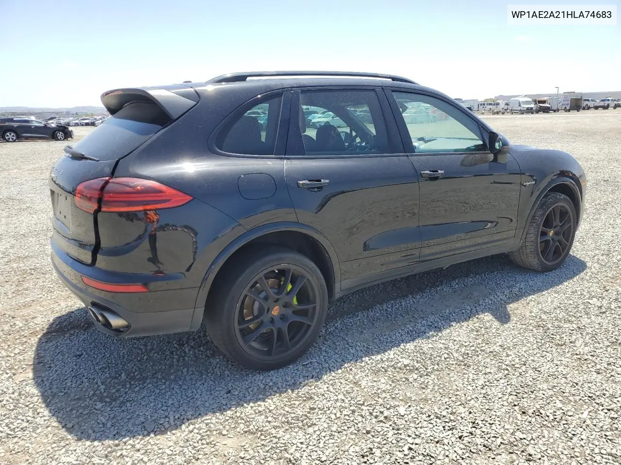 2017 Porsche Cayenne Se Hybrid Platinum VIN: WP1AE2A21HLA74683 Lot: 56571135